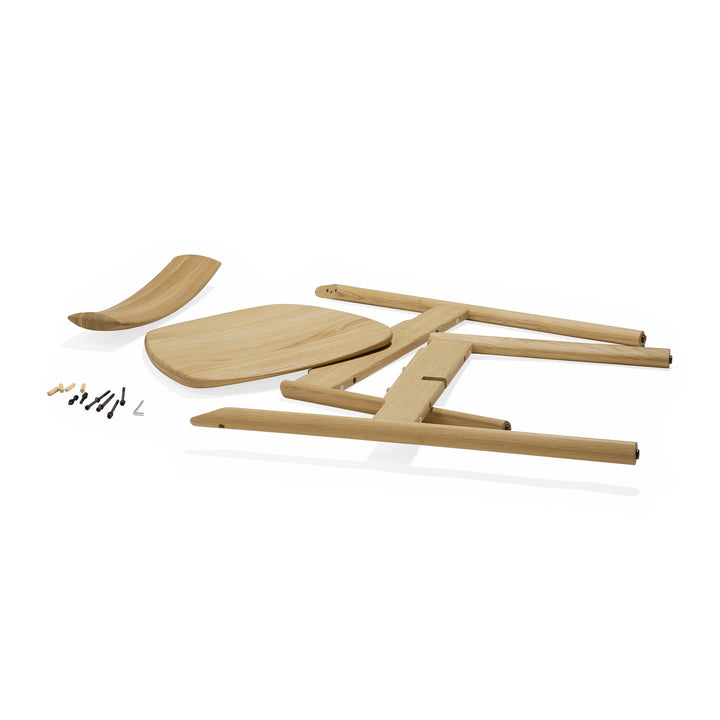 Scaun dining Risu Ethnicraft — Stejar