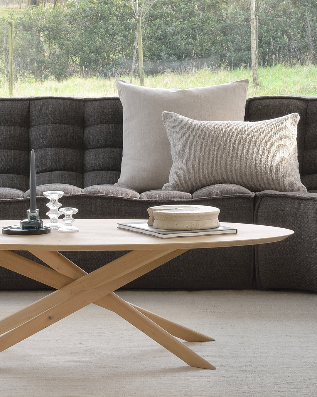 Canapea modulara Ethnicraft N701 textil