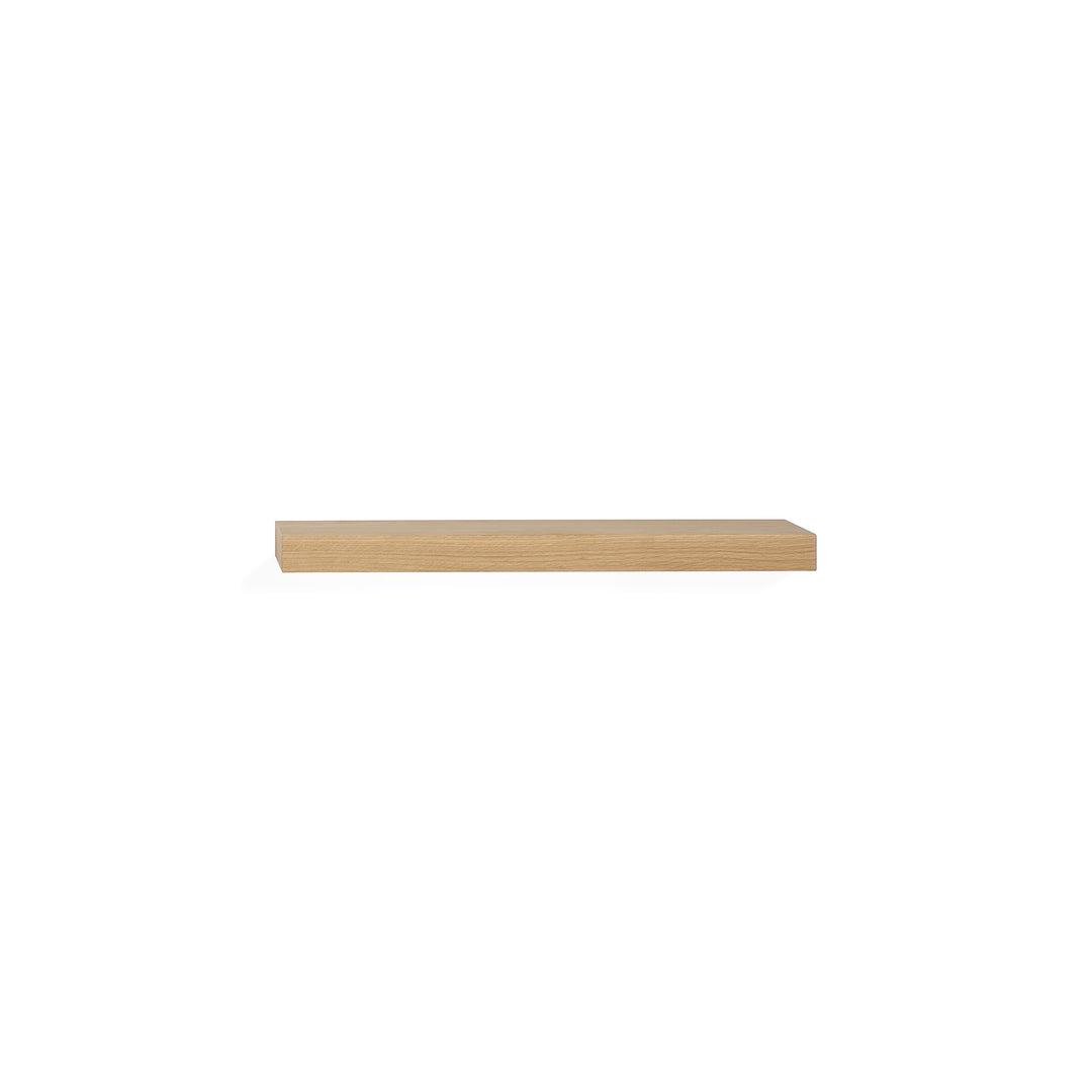 Raft de perete Ethnicraft din stejar natural, montaj discret pe perete