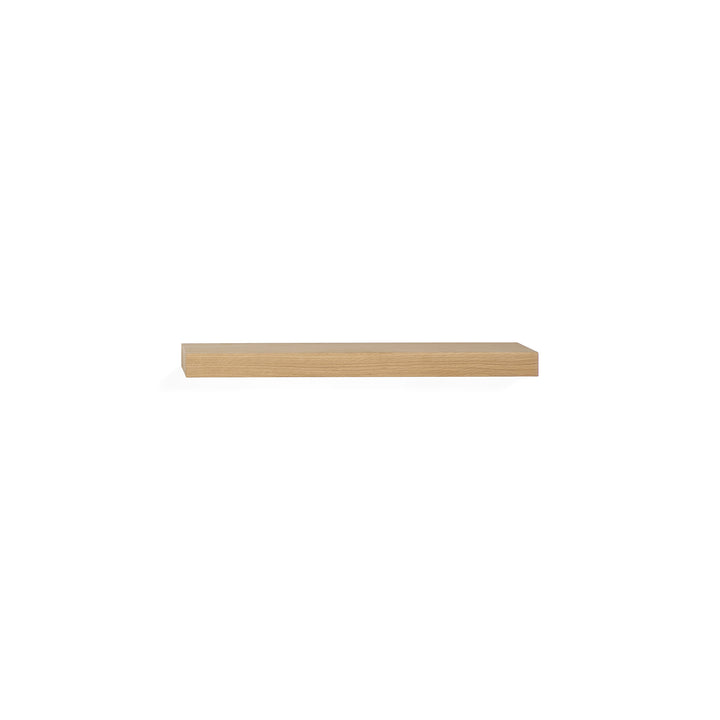 Raft de perete Ethnicraft din stejar natural, montaj discret pe perete