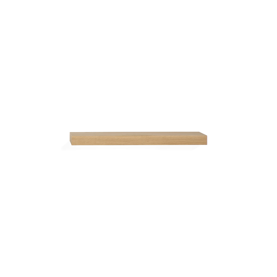 Raft de perete Ethnicraft din stejar natural, montaj discret pe perete