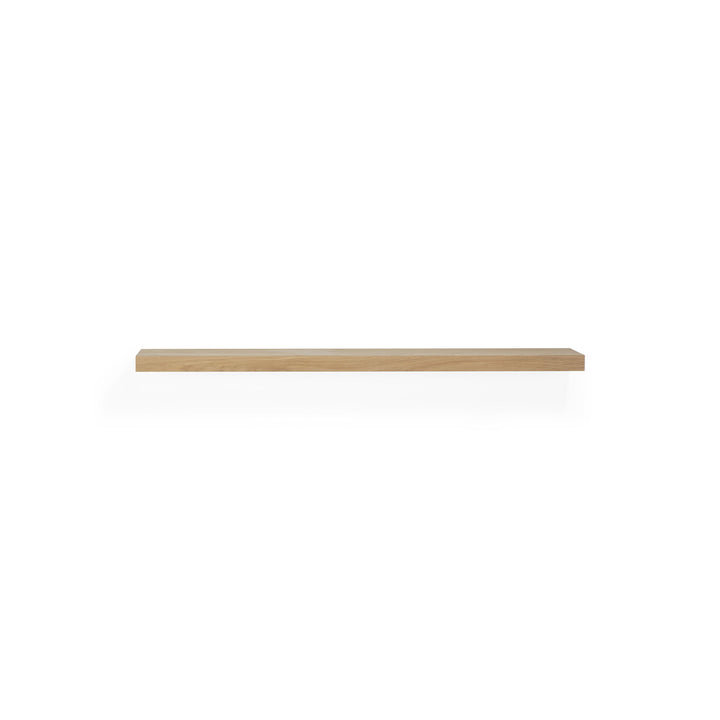 Raft de perete Ethnicraft din stejar natural, montaj discret pe perete