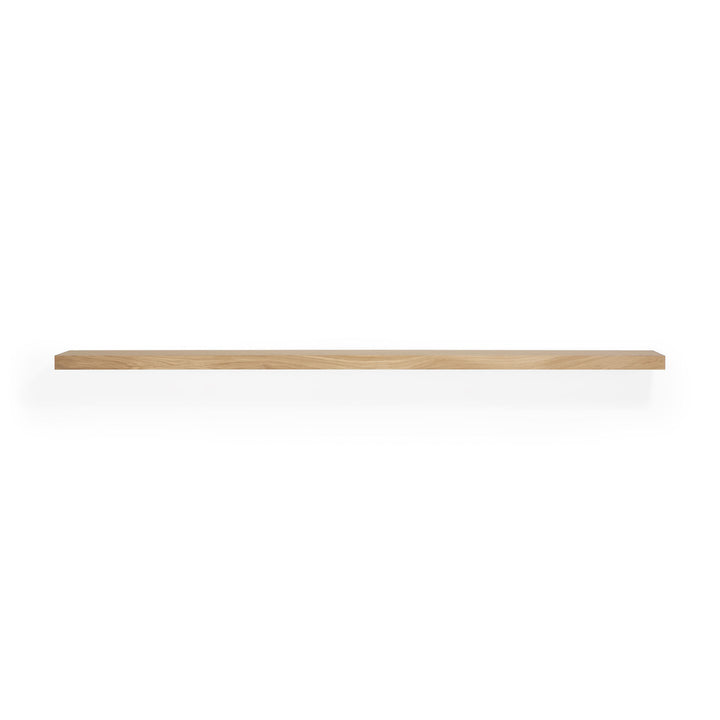 Raft de perete Ethnicraft din stejar natural, montaj discret pe perete