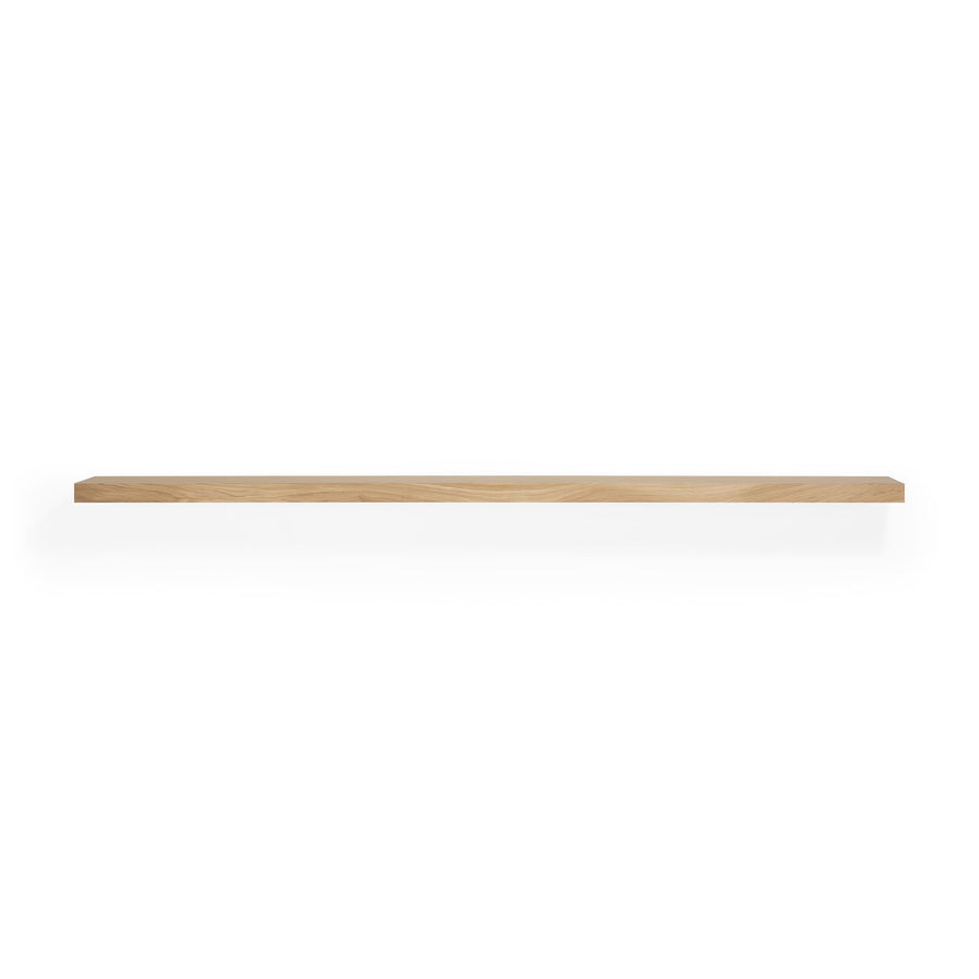 Raft de perete Ethnicraft din stejar natural, montaj discret pe perete