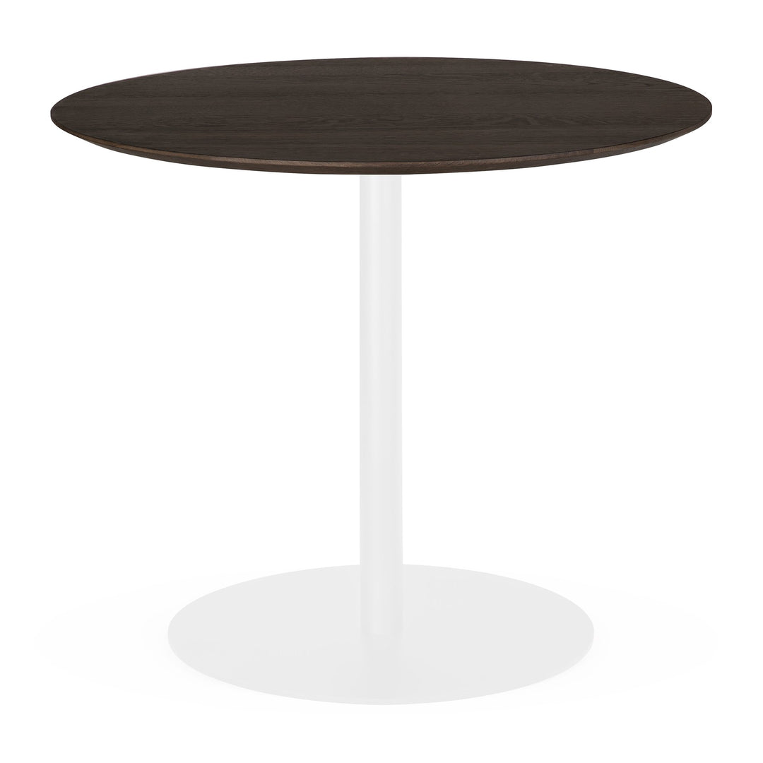 Blat masă dining Blend din stejar brown — 90×90 cm