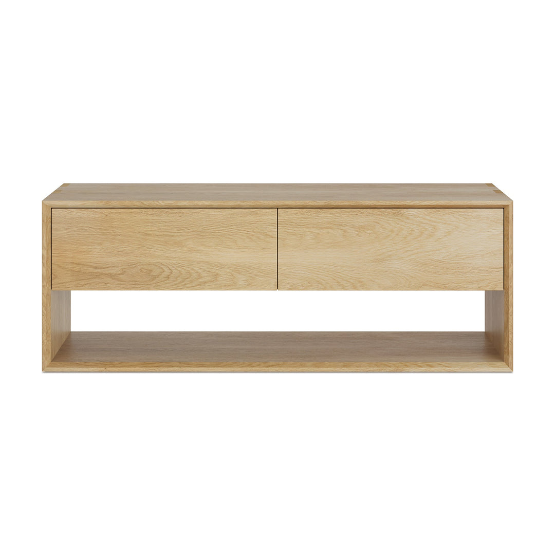 51439 Oak Nordic TV cupboard front cut WEB