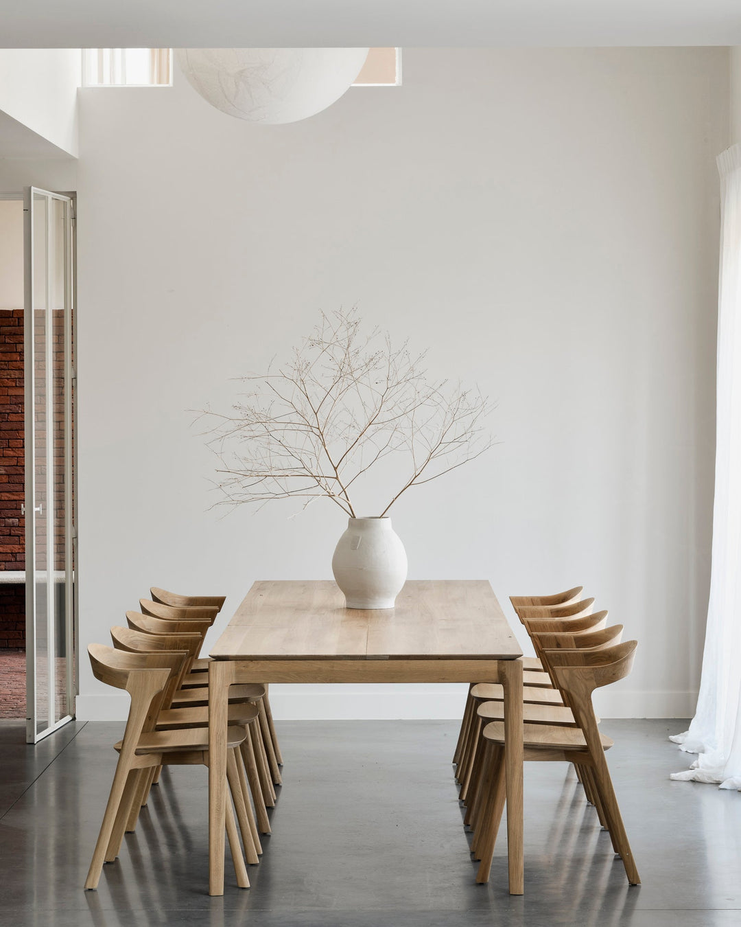 Masa dining extensibila Ethnicraft Bok