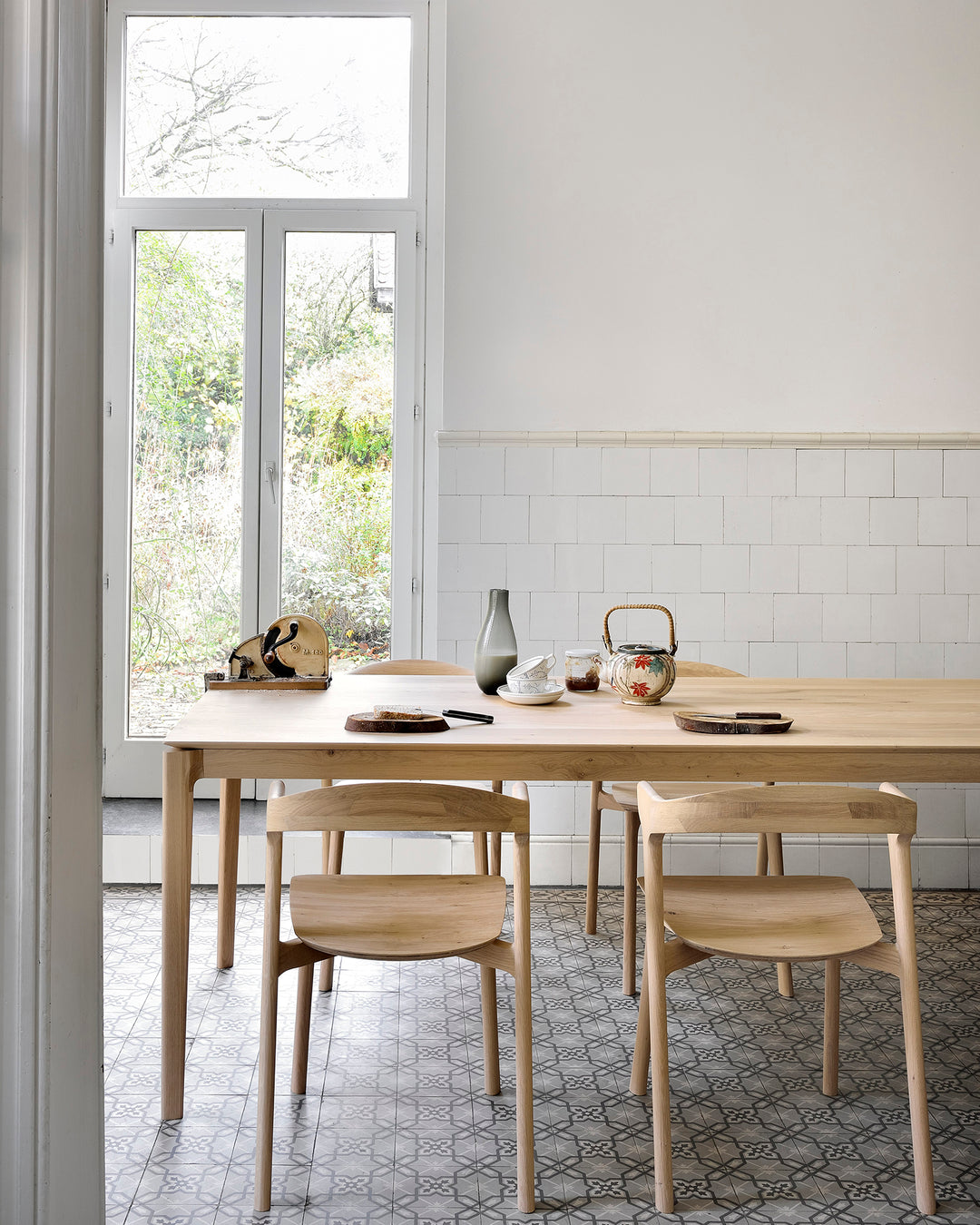 Masă dining Bok Ethnicraft 160 — Stejar