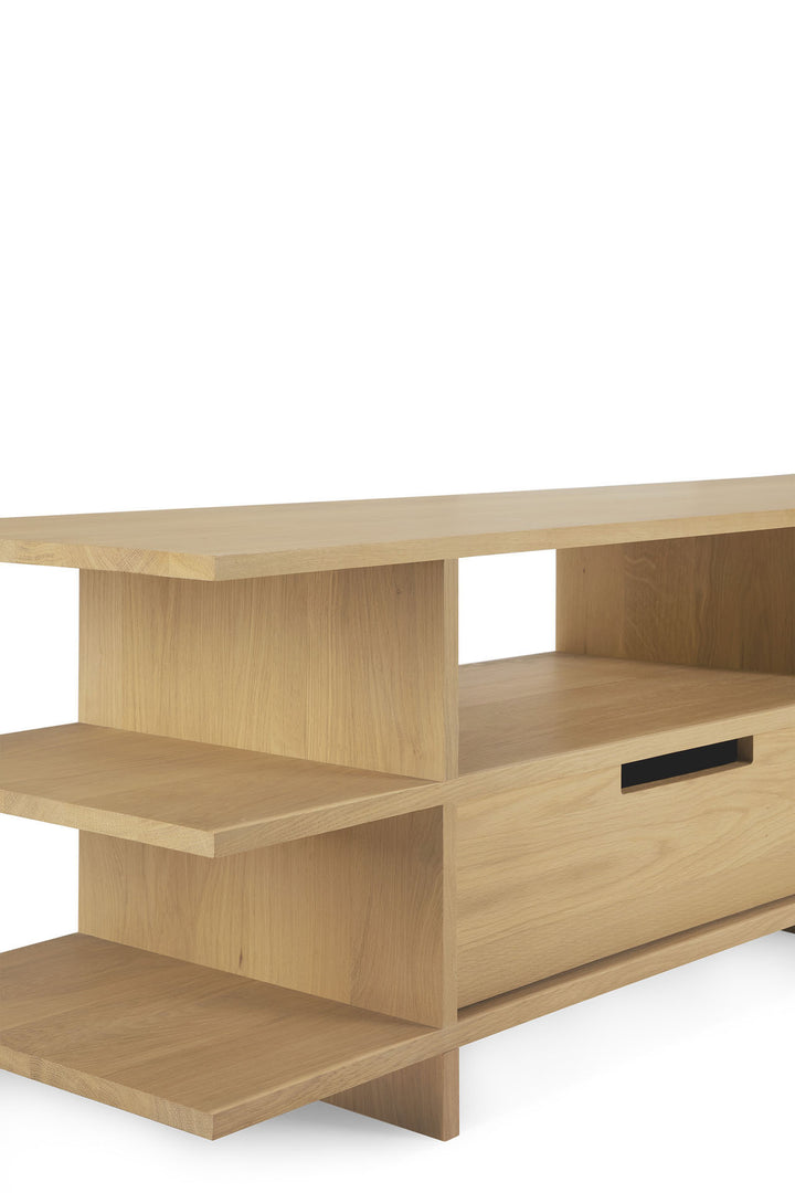 Comoda TV Ethnicraft Kabuki stejar masiv 200 cm
