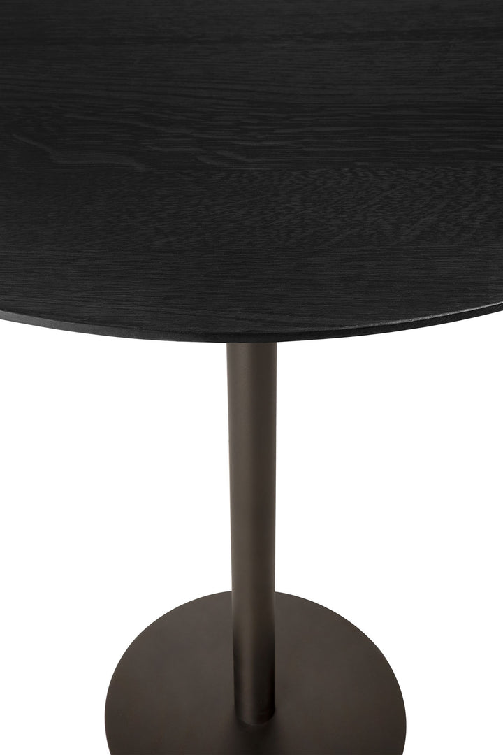 Masa bar Ethnicraft Blend stejar negru