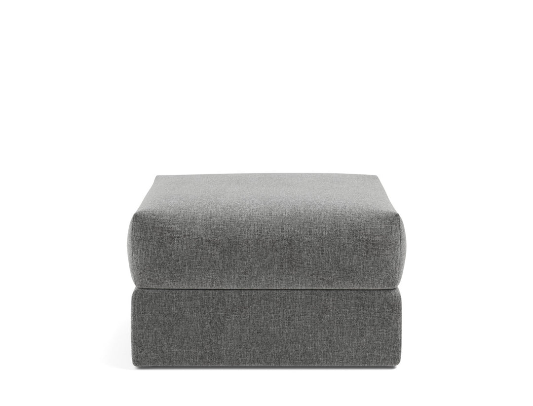 Taburet otoman cu depozitare Cornila 75x75cm, tesatura la alegere #material_563-twist-charcoal