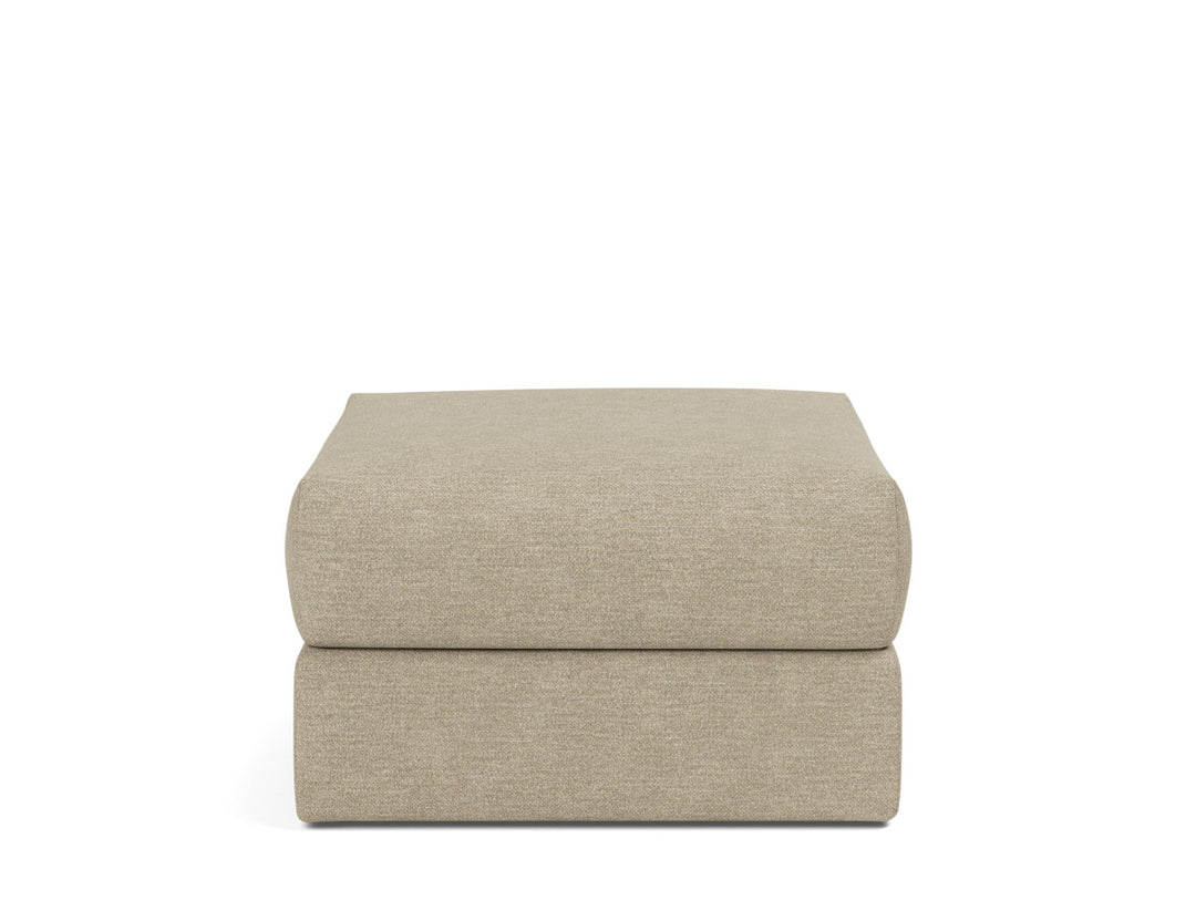 Taburet otoman cu depozitare Cornila 75x75cm, tesatura la alegere #material_356-taura-sand