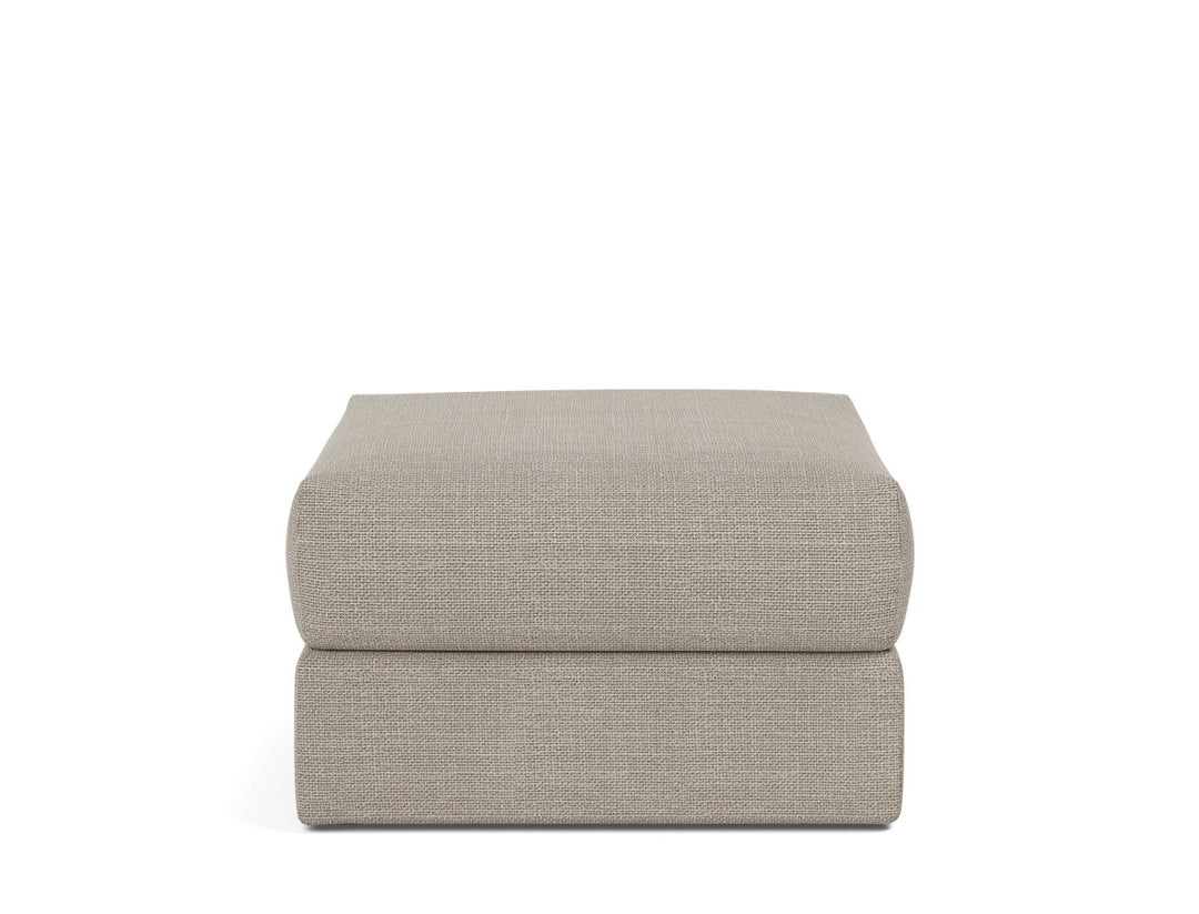 Taburet otoman cu depozitare Cornila 75x75cm, tesatura la alegere #material_579-kenya-gravel