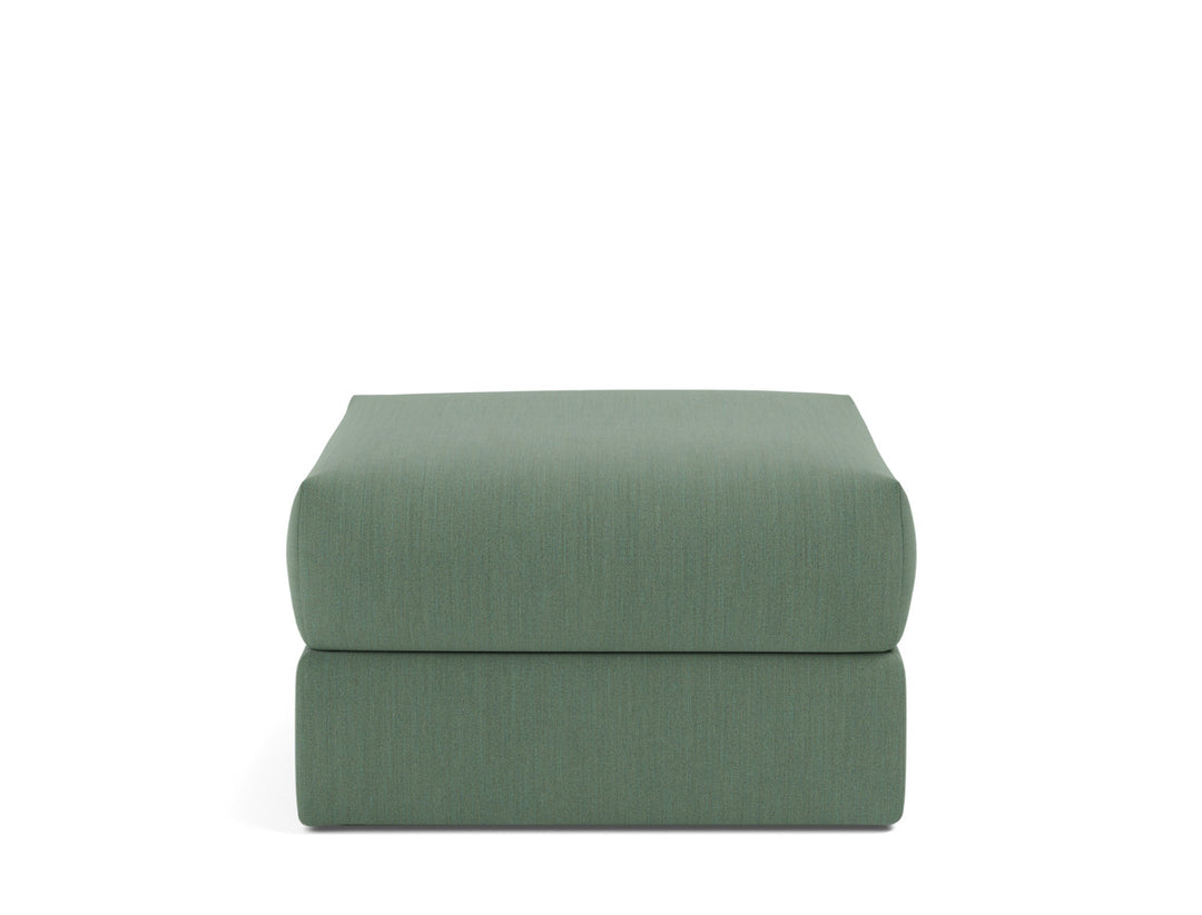 Taburet otoman cu depozitare Cornila 75x75cm, tesatura la alegere #material_518-elegance-green