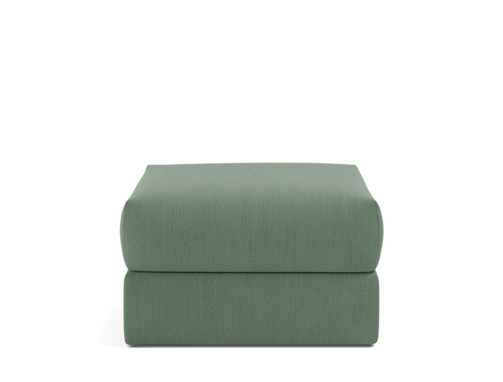 Taburet otoman cu depozitare Cornila 75x75cm, tesatura la alegere #material_518-elegance-green