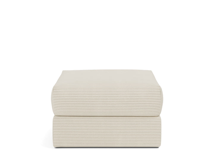 Taburet otoman cu depozitare Cornila 75x75cm, tesatura la alegere #material_594-corduroy-ivory