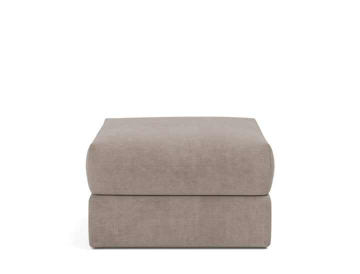 Taburet otoman cu depozitare Cornila 75x75cm, tesatura la alegere #material_318-cordufine-beige