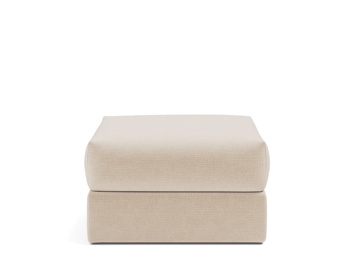 Taburet otoman cu depozitare Cornila 75x75cm, tesatura la alegere #material_410-esina-almond