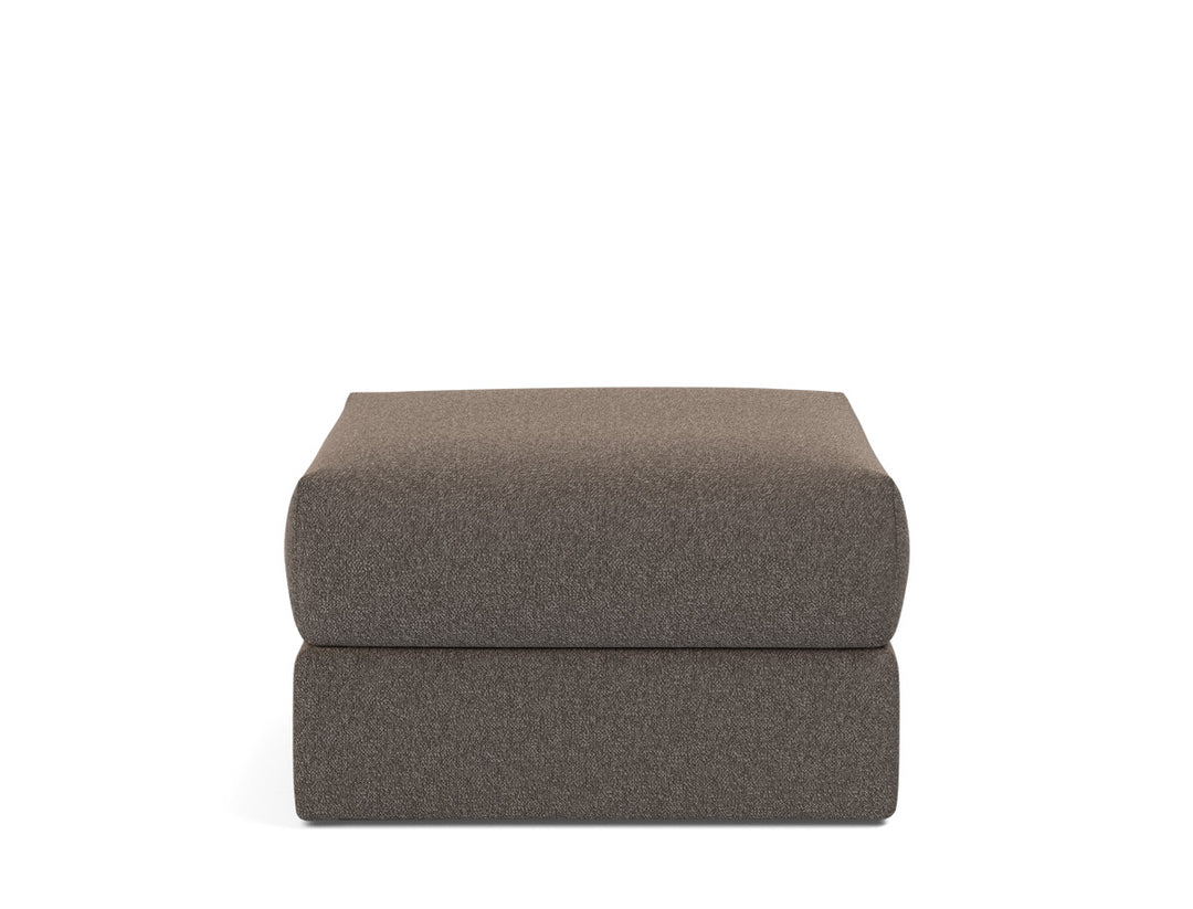 Taburet otoman cu depozitare Cornila 75x75cm, tesatura la alegere #material_530-boucl-taupe