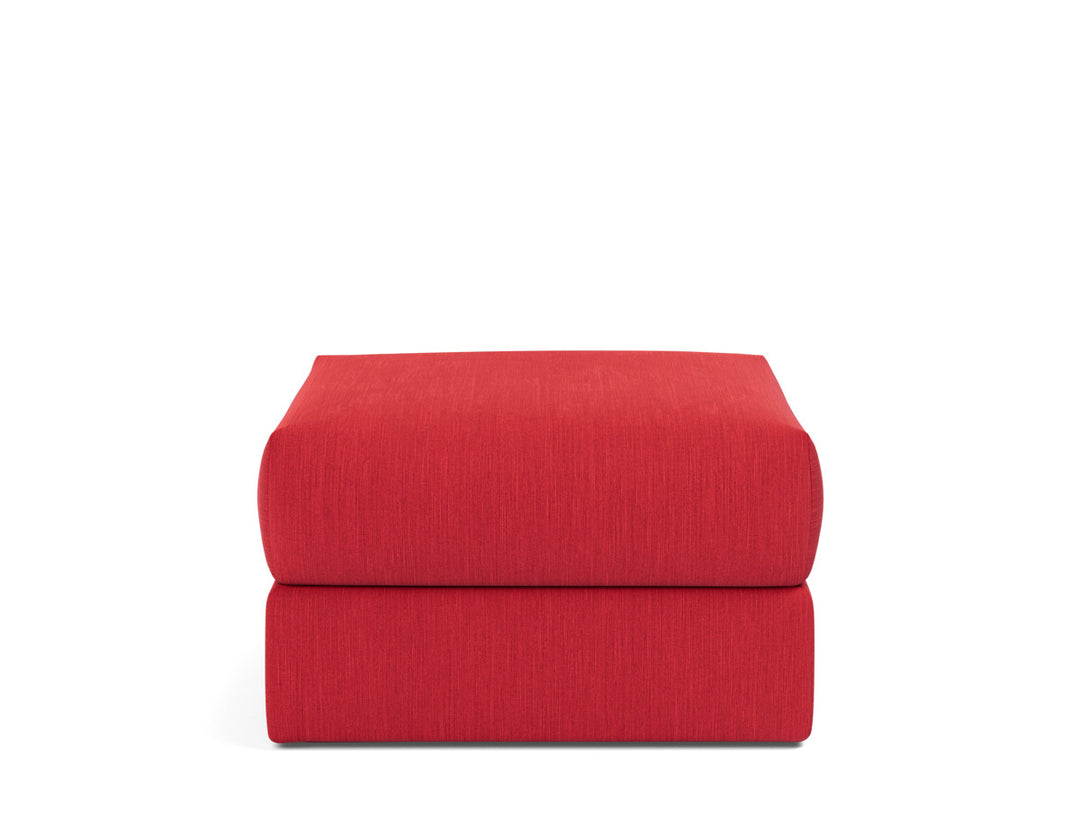 Taburet otoman cu depozitare Cornila 75x75cm, tesatura la alegere #material_511-elegance-red