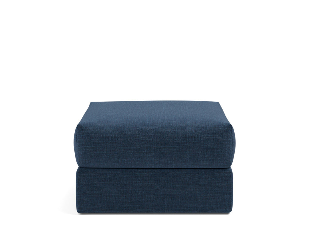 Taburet otoman cu depozitare Cornila 75x75cm, tesatura la alegere #material_414-esina-indigo-blue