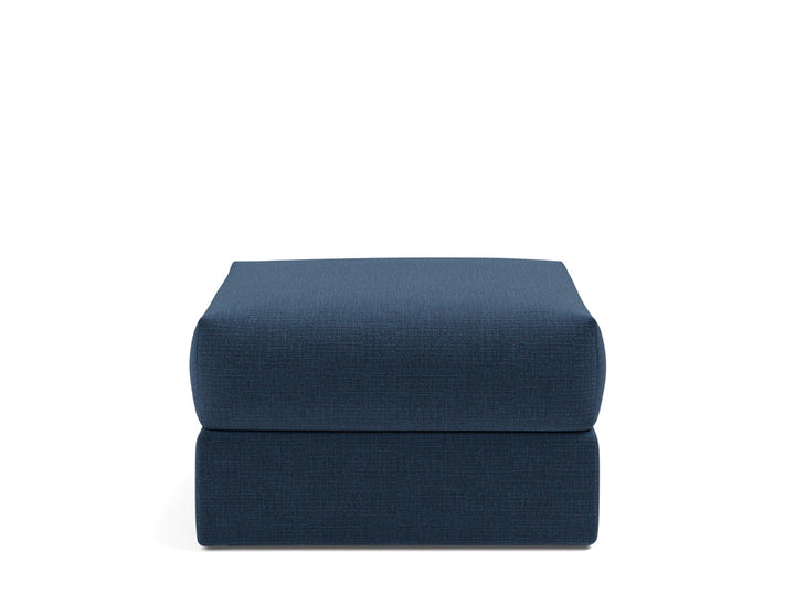 Taburet otoman cu depozitare Cornila 75x75cm, tesatura la alegere #material_414-esina-indigo-blue