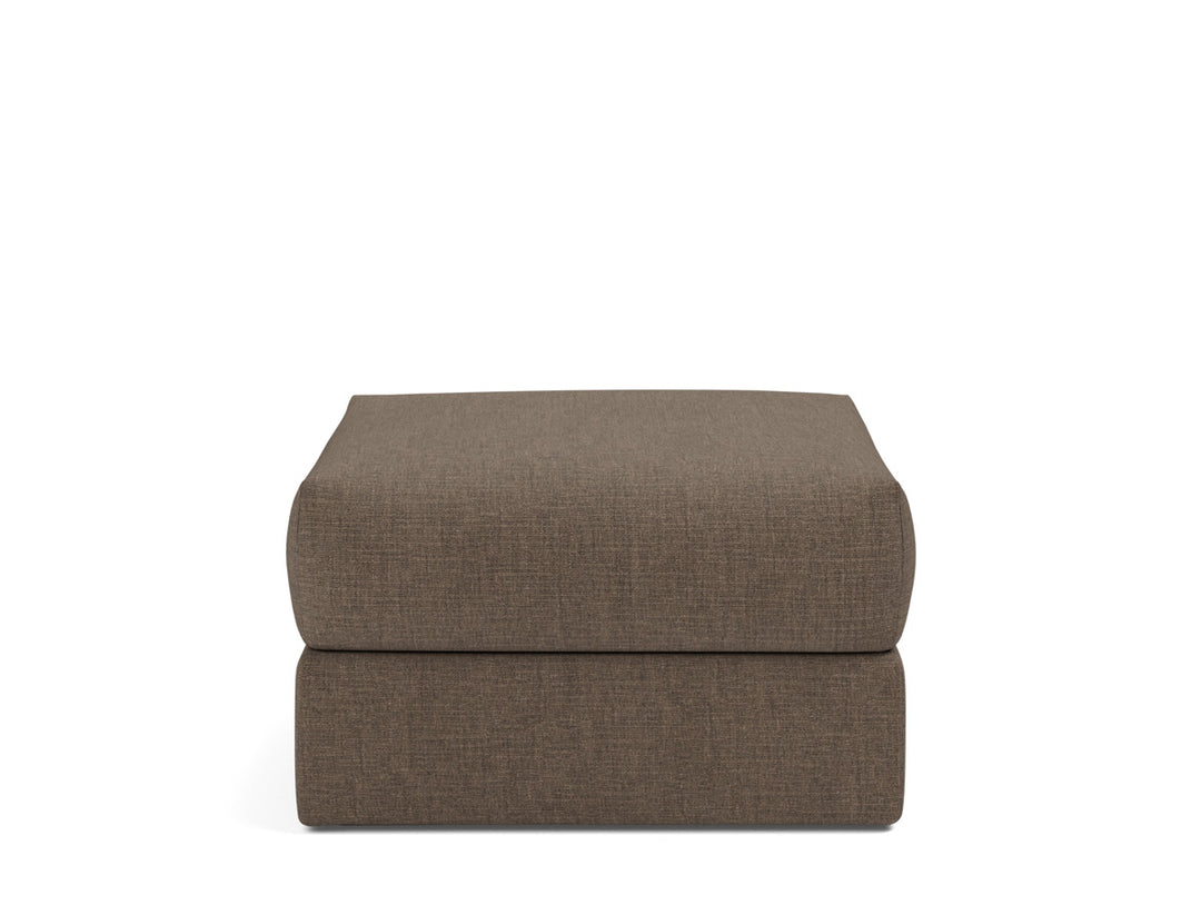 Taburet otoman cu depozitare Cornila 75x75cm, tesatura la alegere #material_411-esina-cedar-brown