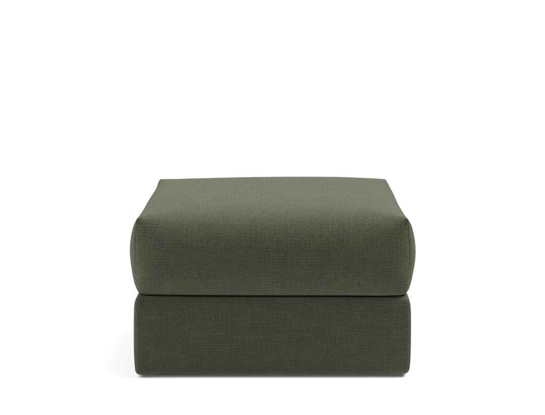 Taburet otoman cu depozitare Cornila 75x75cm, tesatura la alegere #material_413-esina-olive-green