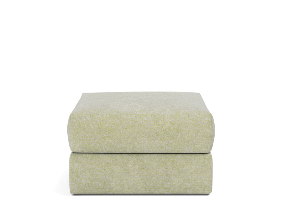 Taburet otoman cu depozitare Cornila 75x75cm, tesatura la alegere #material_280-avella-sand
