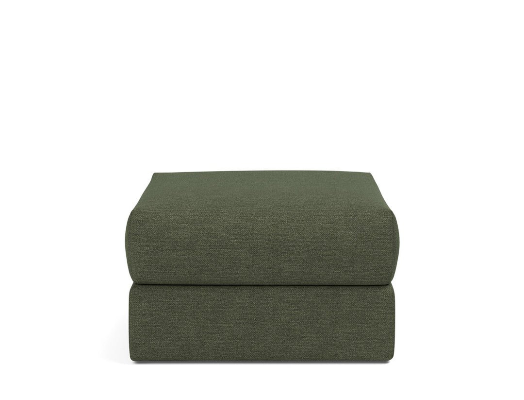 Taburet otoman cu depozitare Cornila 75x75cm, tesatura la alegere #material_353-taura-forest