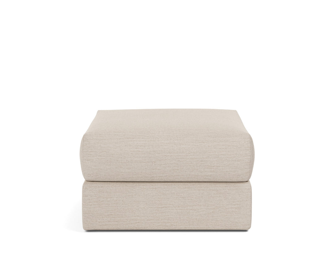Taburet otoman cu depozitare Cornila 75x75cm, tesatura la alegere #material_612-blida-sand-grey