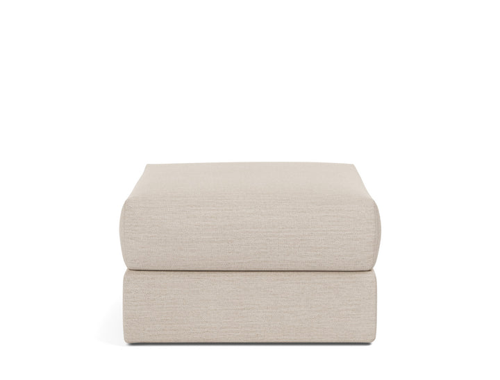 Taburet otoman cu depozitare Cornila 75x75cm, tesatura la alegere #material_612-blida-sand-grey