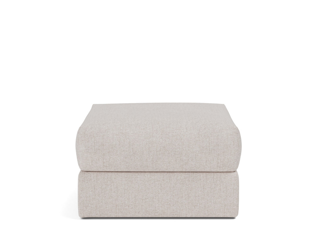 Taburet otoman cu depozitare Cornila 75x75cm, tesatura la alegere #material_300-weda-sand