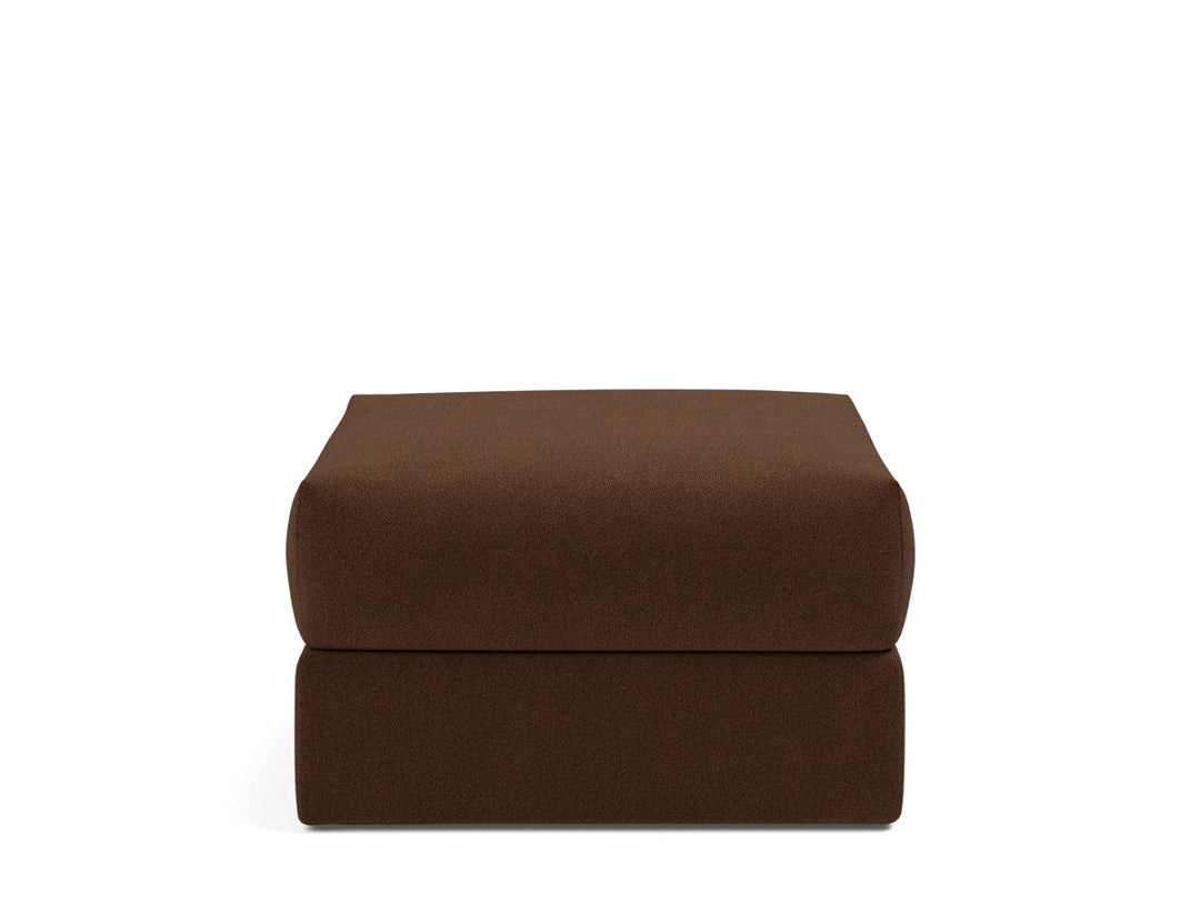 Taburet otoman cu depozitare Cornila 75x75cm, tesatura la alegere #material_359-taura-cappuccino