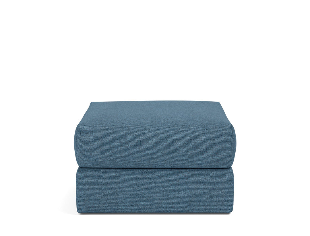 Taburet otoman cu depozitare Cornila 75x75cm, tesatura la alegere #material_302-weda-blue