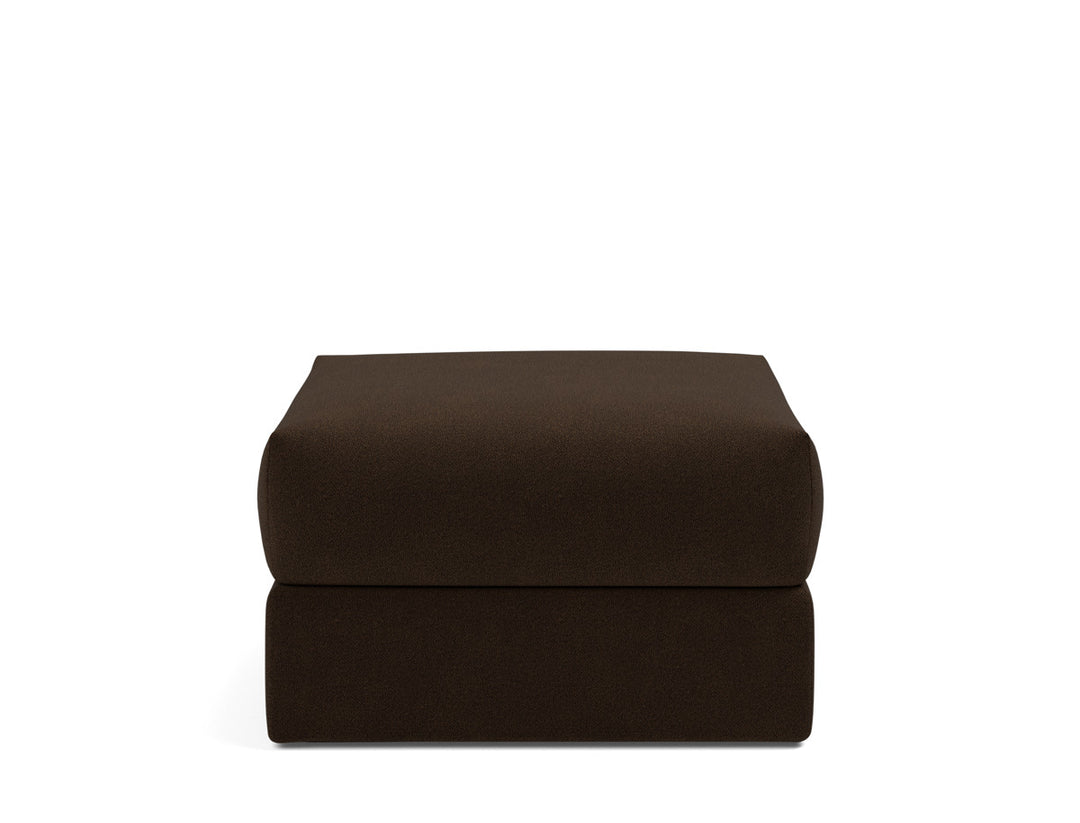 Taburet otoman cu depozitare Cornila 75x75cm, tesatura la alegere #material_358-taura-chocco