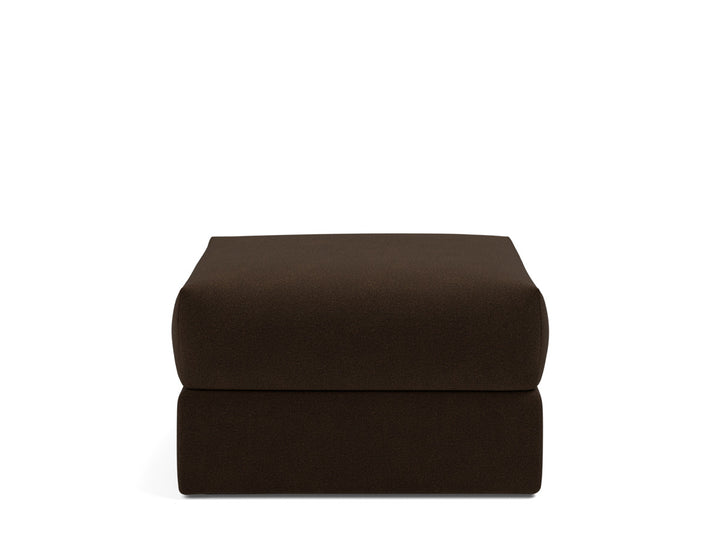 Taburet otoman cu depozitare Cornila 75x75cm, tesatura la alegere #material_358-taura-chocco
