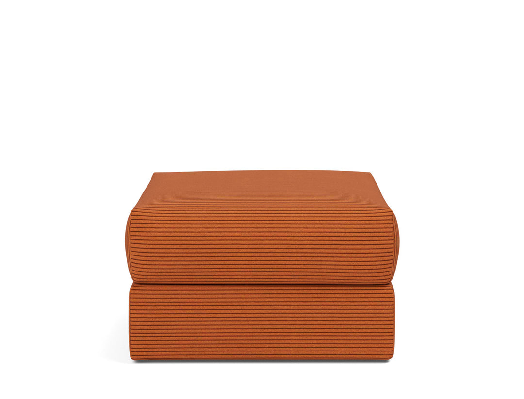 Taburet otoman cu depozitare Cornila 75x75cm, tesatura la alegere #material_595-corduroy-burnt-orange