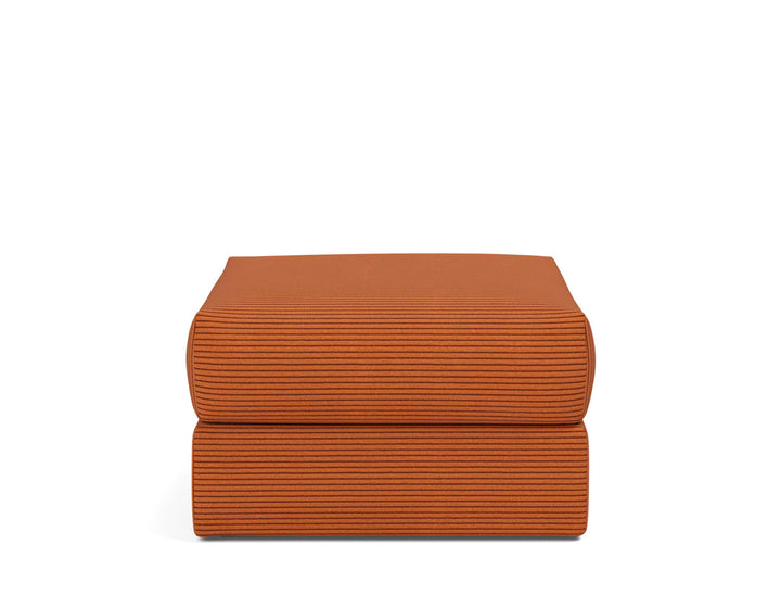 Taburet otoman cu depozitare Cornila 75x75cm, tesatura la alegere #material_595-corduroy-burnt-orange