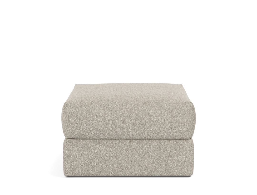 Taburet otoman cu depozitare Cornila 75x75cm, tesatura la alegere #material_539-boucl-beige