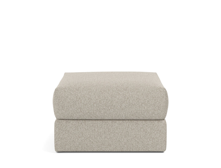 Taburet otoman cu depozitare Cornila 75x75cm, tesatura la alegere #material_539-boucl-beige