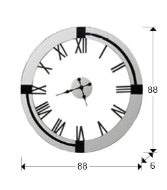 Ceas perete Schuller Times y Kairos