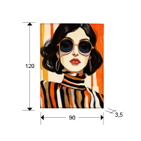 Tablou acrilic Schuller Orange