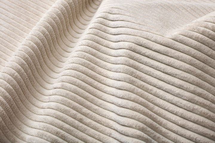 Fotoliu pat CozyPad Corduroy Ivory 104x208cm
