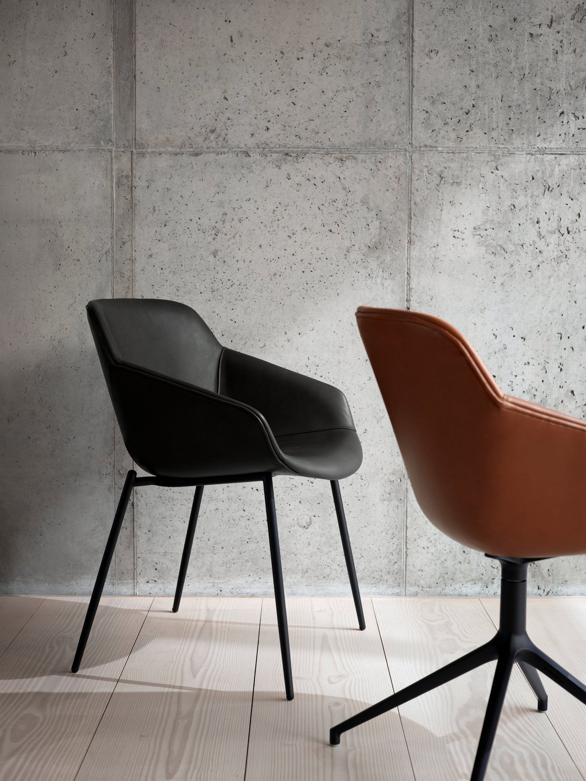 Scaun de dining pivotant BoConcept Vienna — inspirație BoConcept