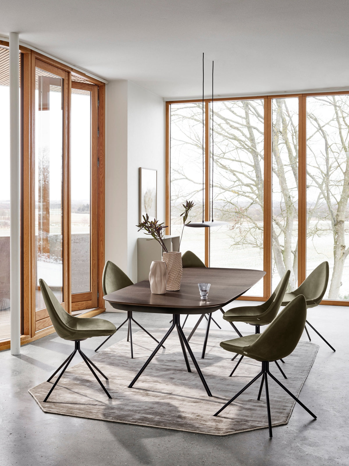 Scaun de dining BoConcept Ottawa din piele caramel Nordic Vintage — inspirație BoConcept