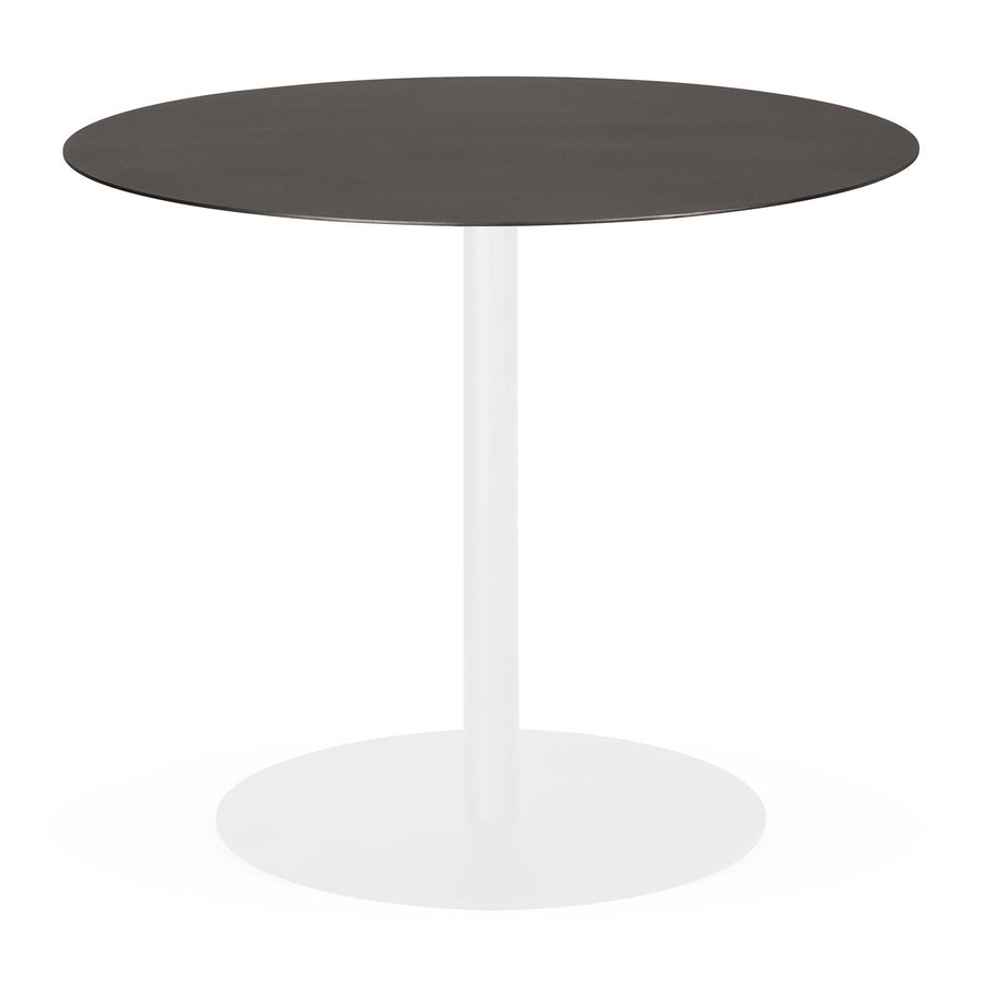 Blat masă dining Blend din dark bronze metal  table top — 90×90 cm
