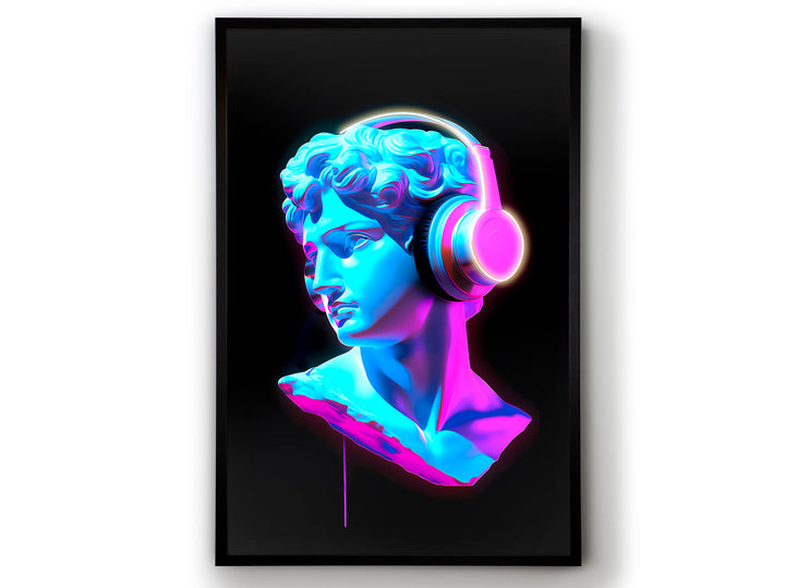Tablou luminos LED Schuller Busto color 80x120