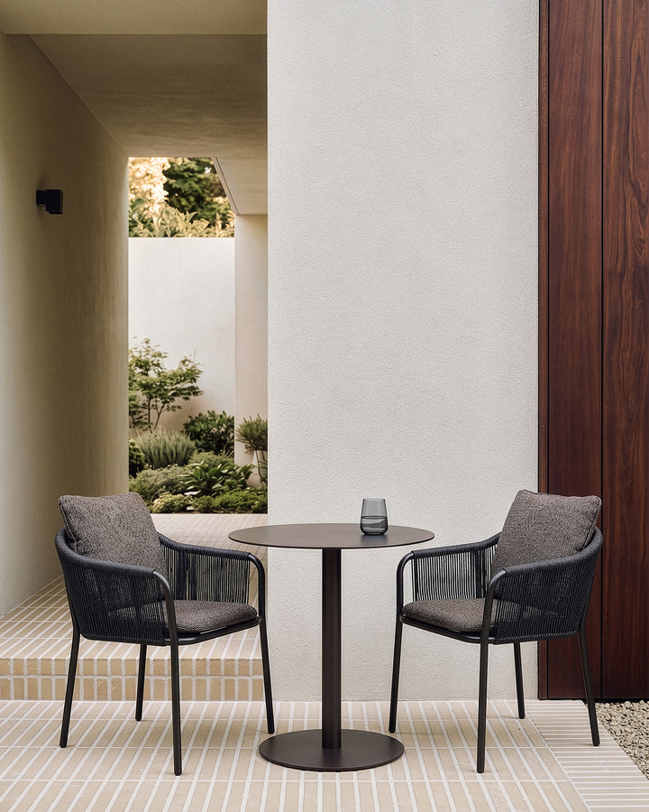 Masă Blend outdoor — metal Dark Bronze