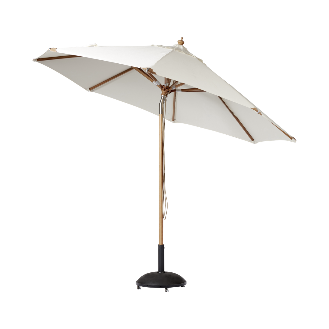 Umbrela soare Cinas Shade Pomino 330 cm alb-fildes
